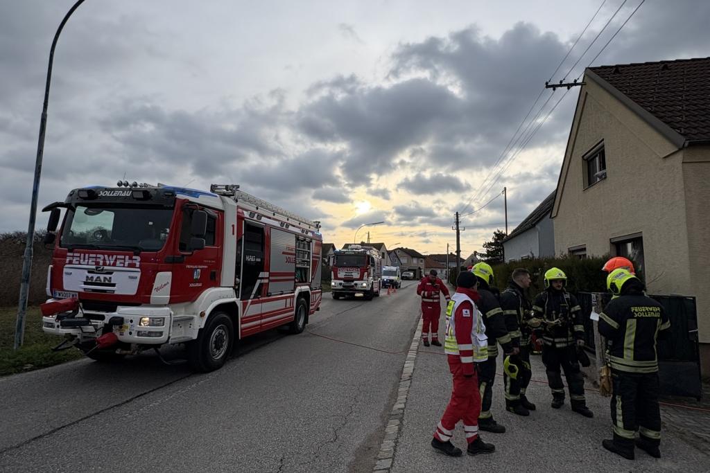 Drei Verletzte bei CO-Austritt in Sollenau