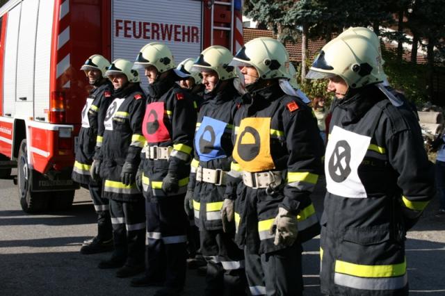 Ausbildungsprüfung "Technischer Einsatz" in Schwarzenbach