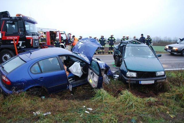 Verkehrsunfall auf der B26 in Weikersdorf