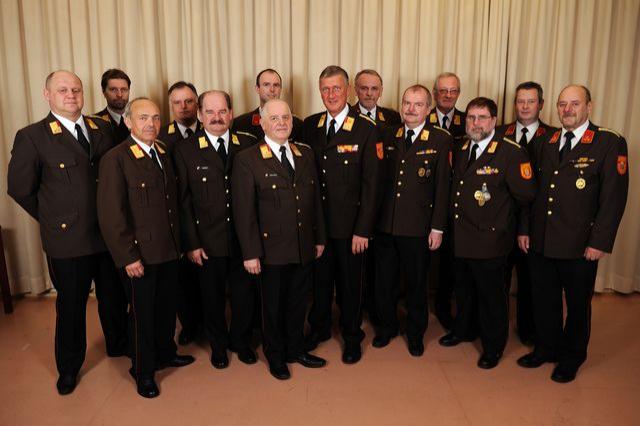 Wahl des Bezirksfeuerwehrkommandos Wiener Neustadt