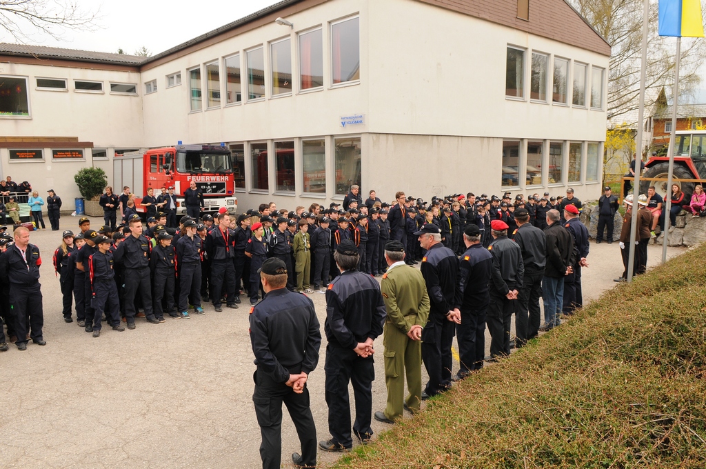 Wissenstest der Feuerwehrjugend des Bezirks Wr. Neustadt in Pernitz