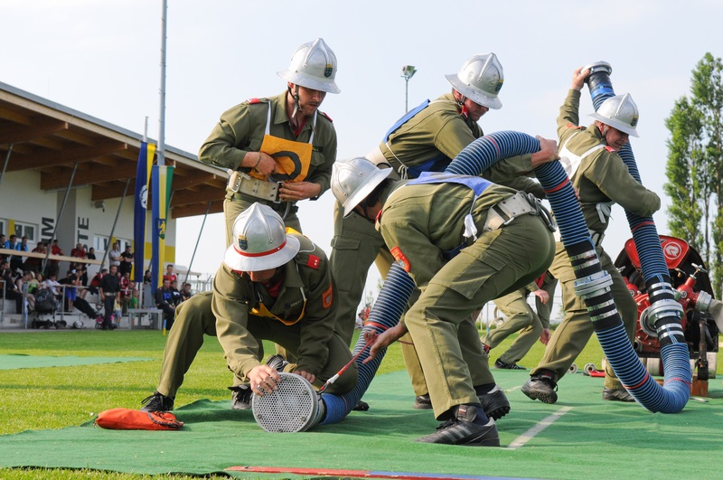 Abschnittsfeuerwehr-Leistungsbewerb des Abschnittes Wr. Neustadt Süd in Wiesmath