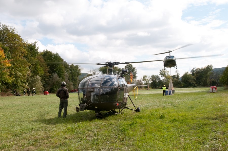 Flugdienstübung im Piestingtal 