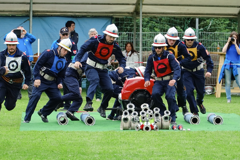41. Bezirksfeuerwehrleistungsbewerb Wr. Neustadt 2018 in Bad Schönau