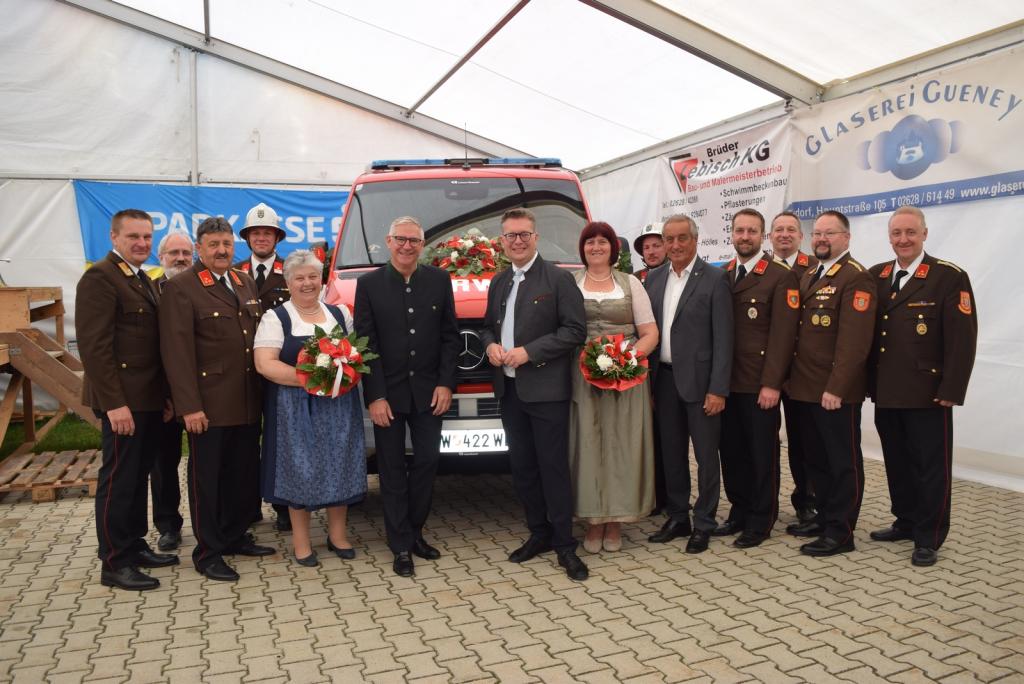 Fest und Fahrzeugsegnung der FF Matzendorf