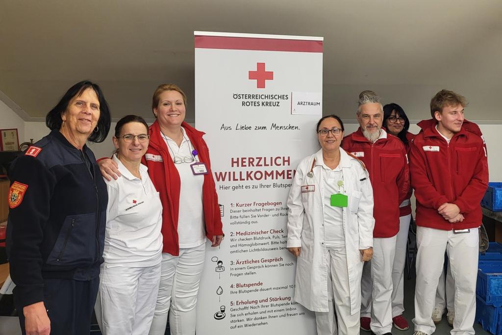 Erfolgreiche Blutspendeaktion im FF Haus Haderswörth