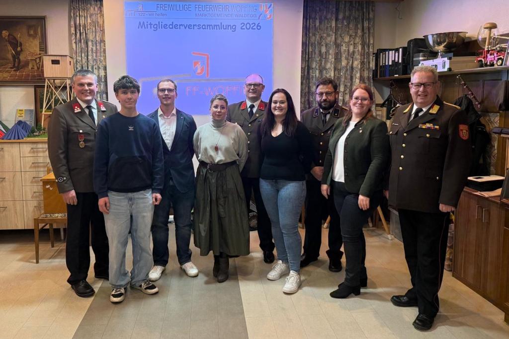 FF Wopfing: Mitgliederversammlung mit Neuwahl