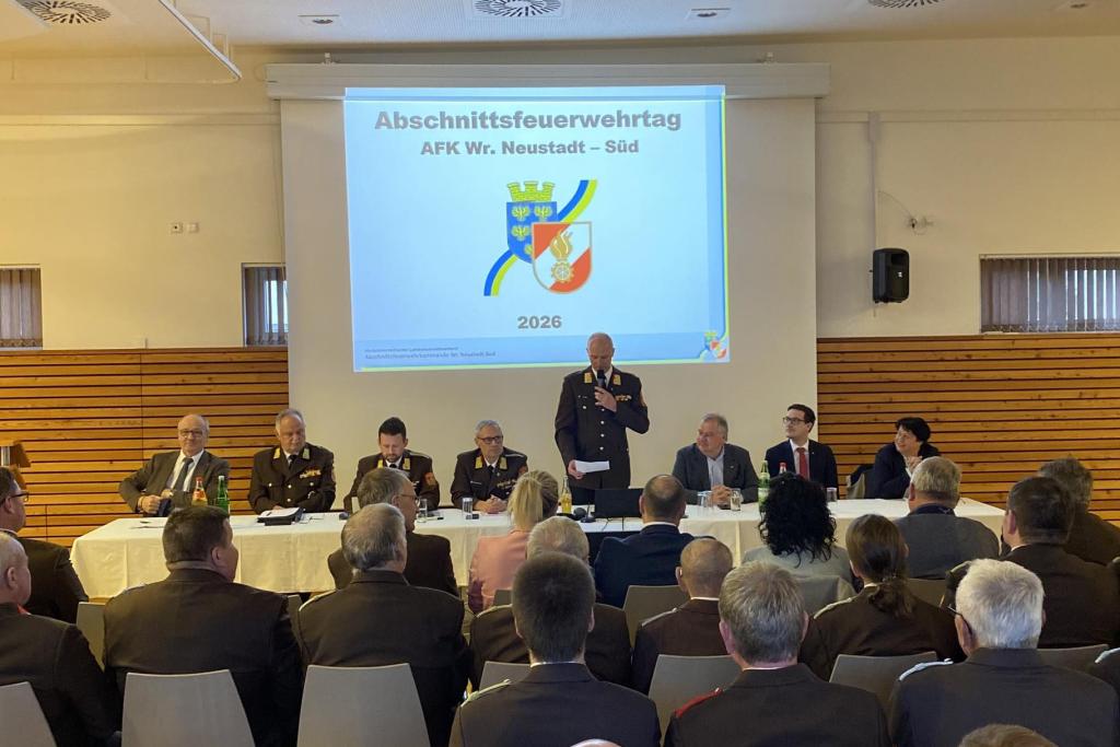 Abschnittsfeuerwehrtag Wr. Neustadt Süd 2026 in Wiesmath
