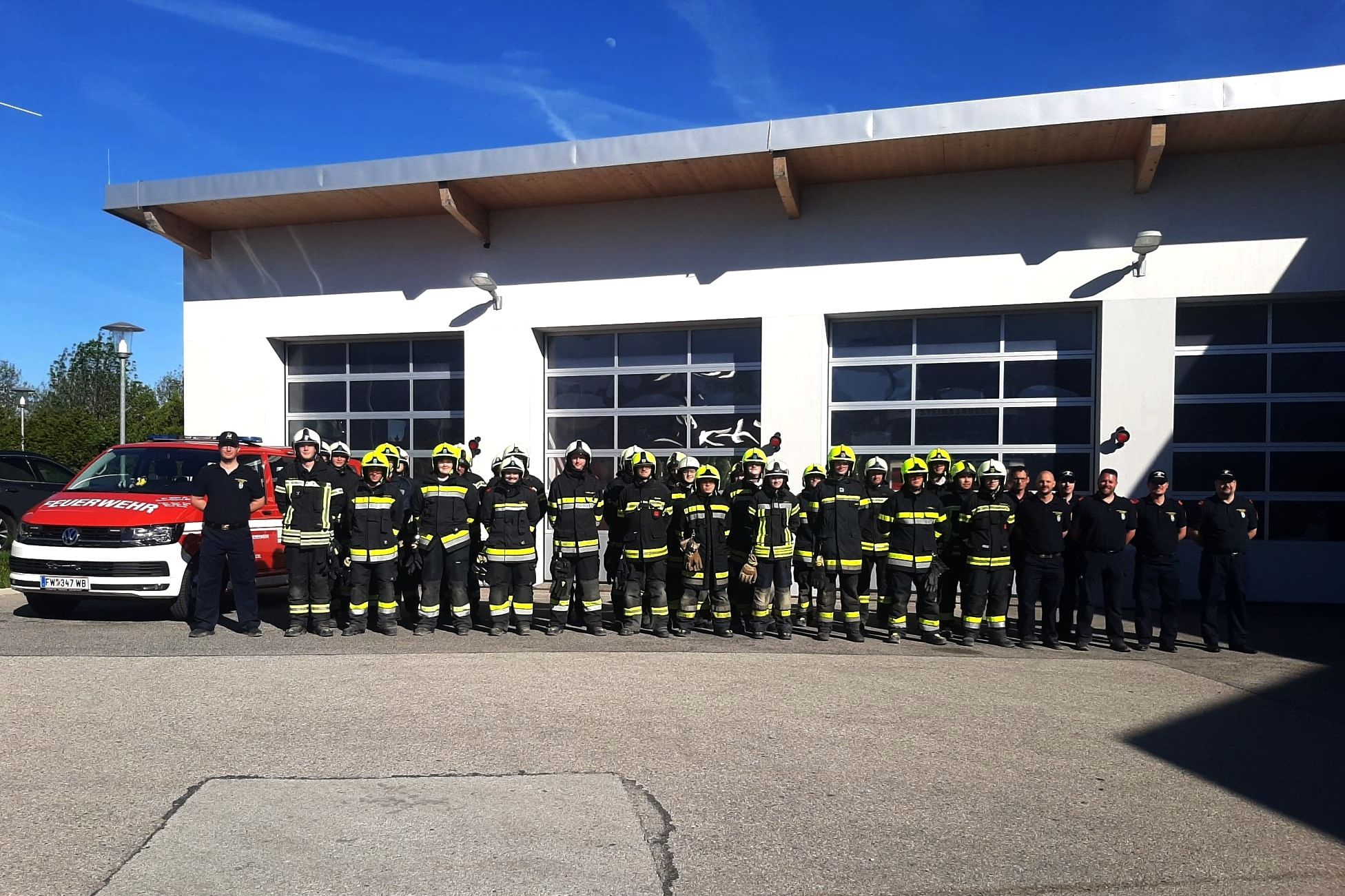 Erfolgreicher Atemschutzlehrgang AT20 in Steinabrückl