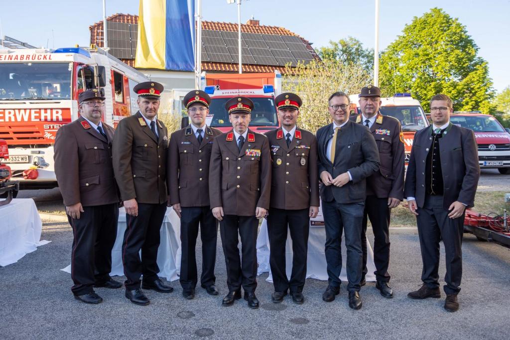 Florianitag – die Freiwillige Feuerwehr Steinabrückl feiert doppelt