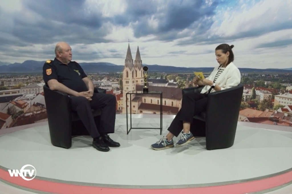 Trockenheit: Hohe Waldbrandgefahr im Bezirk - WNTV Interview mit BFKDT Karl-Heinz Greiner